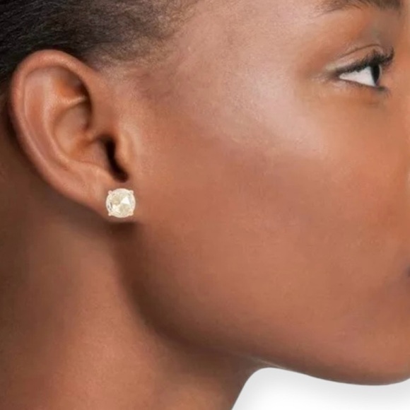 KATE SPADE CZ Earrings Gift Boxed Cubic Zirconia Stud Earrings NWT - Picture 3 of 10